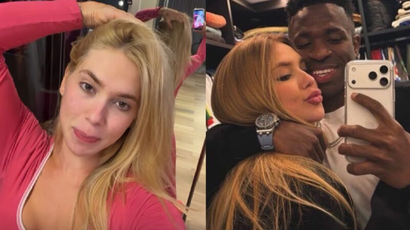 Virginia com Vini Jr – Foto: @virginia