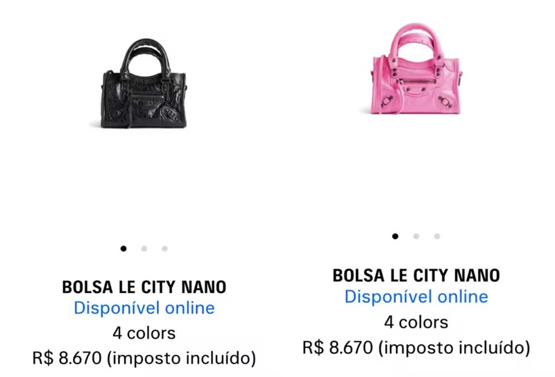 Valor da bolsa de Maria Flor