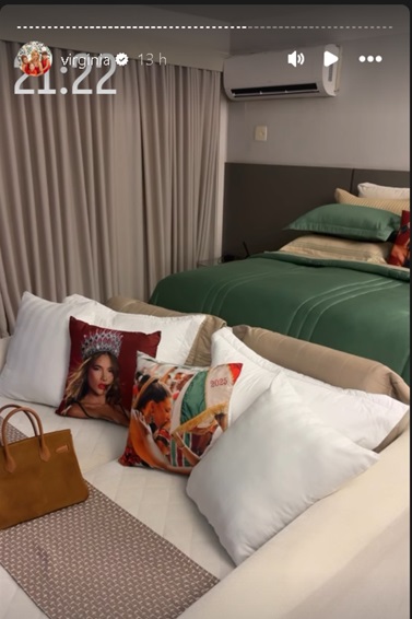 Quarto de Virginia Fonseca - Foto: Reprodução / Instagram @virginia
