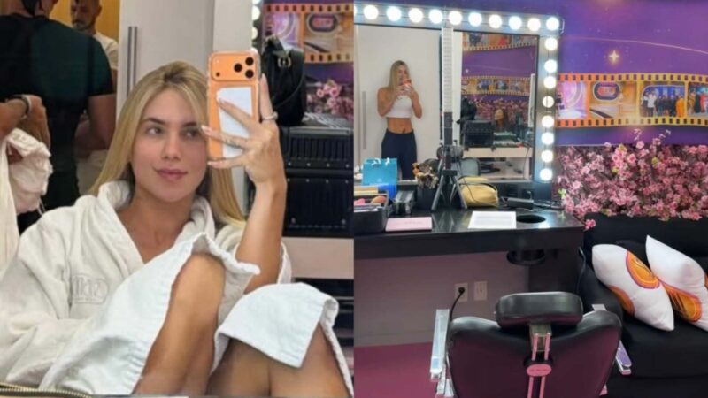 Virginia se emociona com surpresa em seu camarim do SBT: ‘Vou chorar’