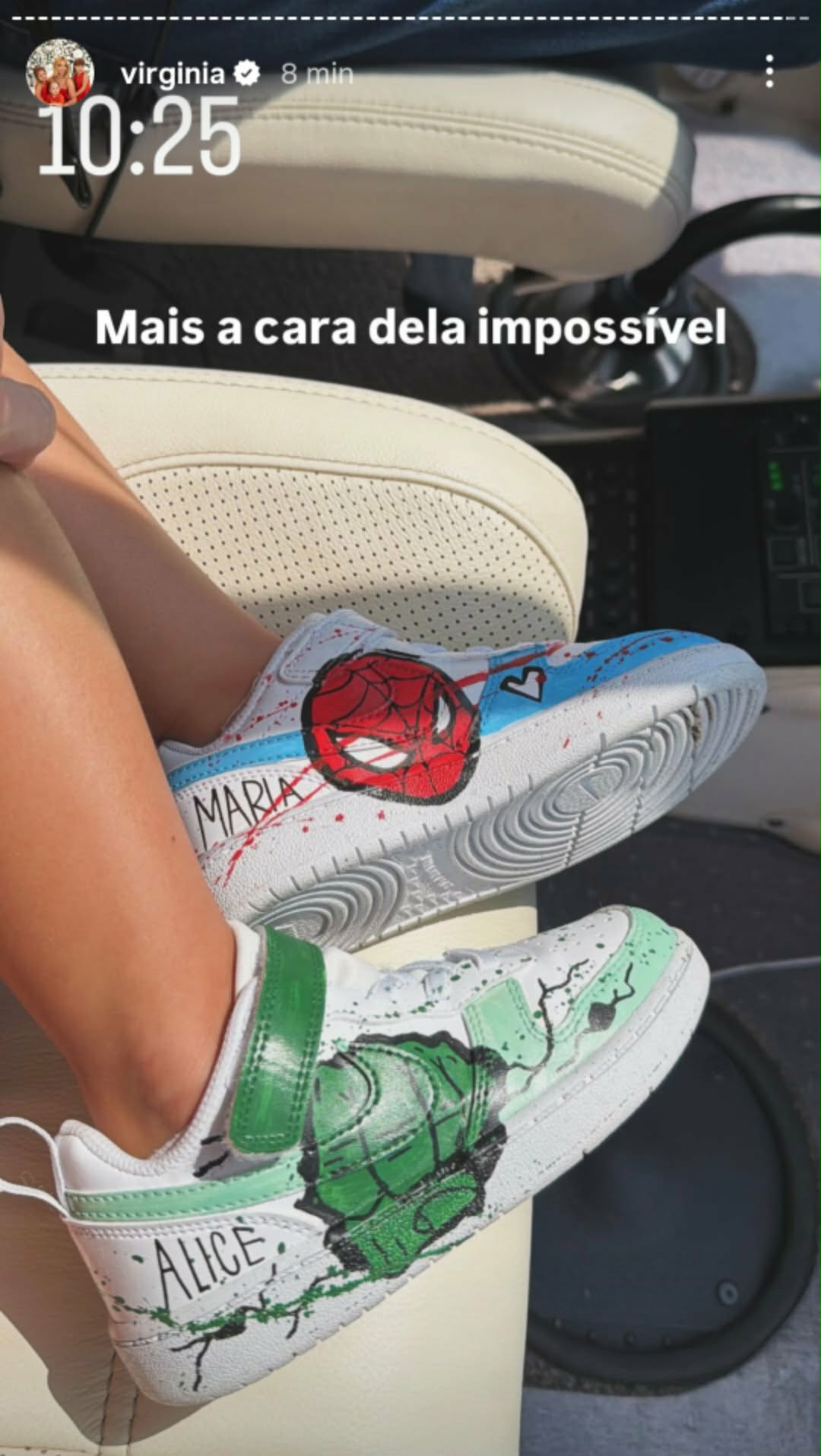 Virginia fala sobre presente de Vini Jr. para Maria Alice