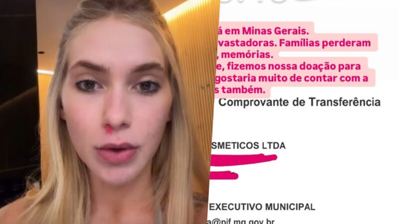 Virginia Fonseca faz doação após tragédia em Minas Gerais e valor chama atenção; saiba quanto