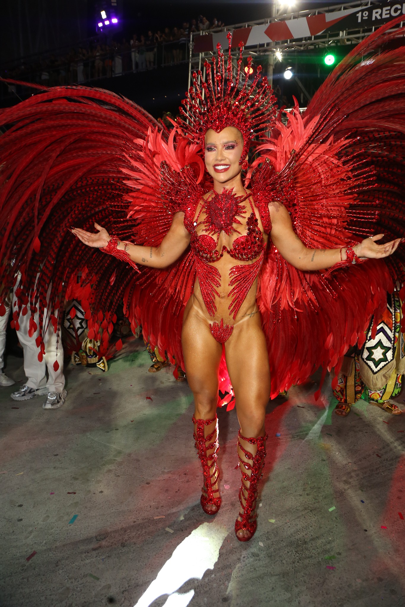 Virginia na Sapucaí - Foto: Dilson Silva / AgNews