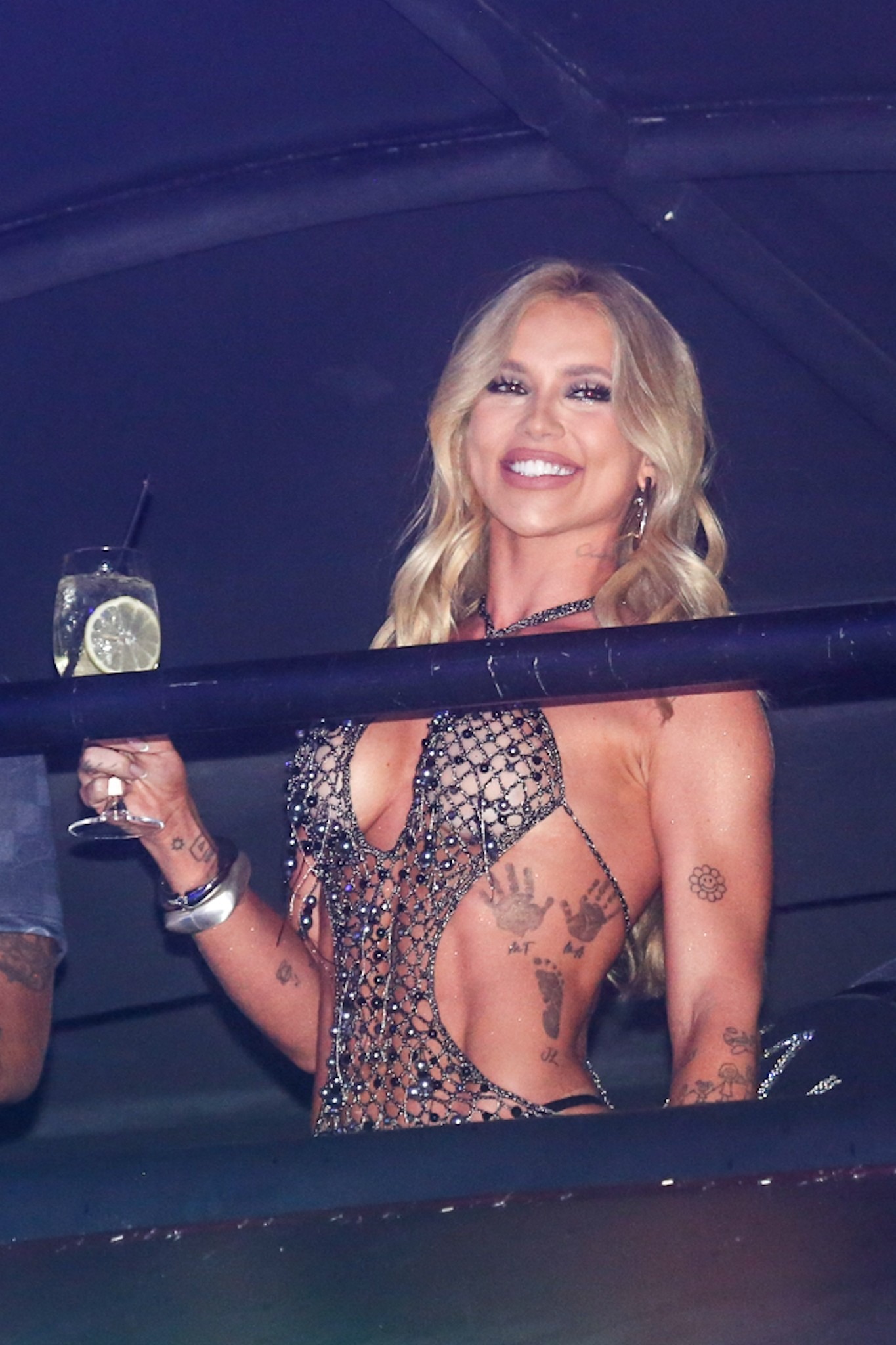 Virginia na Sapucaí para o desfile das campeãs - Foto: Dilson Silva / AgNews