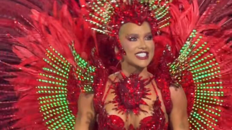 Antes do desfile, Virginia foi vaiada ao ser anunciada como rainha da Grande Rio; veja