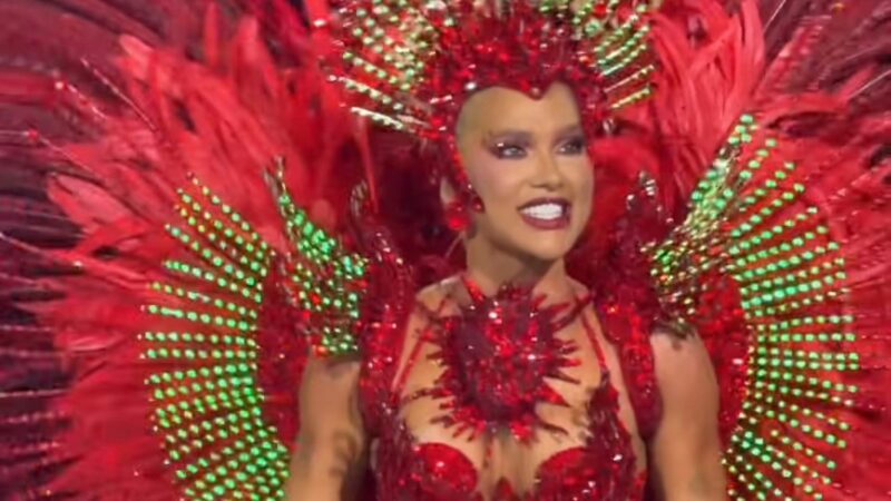 Antes do desfile, Virginia foi vaiada ao ser anunciada como rainha da Grande Rio; veja