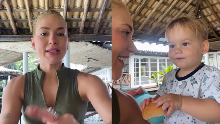 Virginia celebra nova fase na vida do filho de 1 ano: ‘Ele vai…’