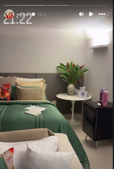 Quarto de Virginia Fonseca - Foto: Reprodução / Instagram @virginia