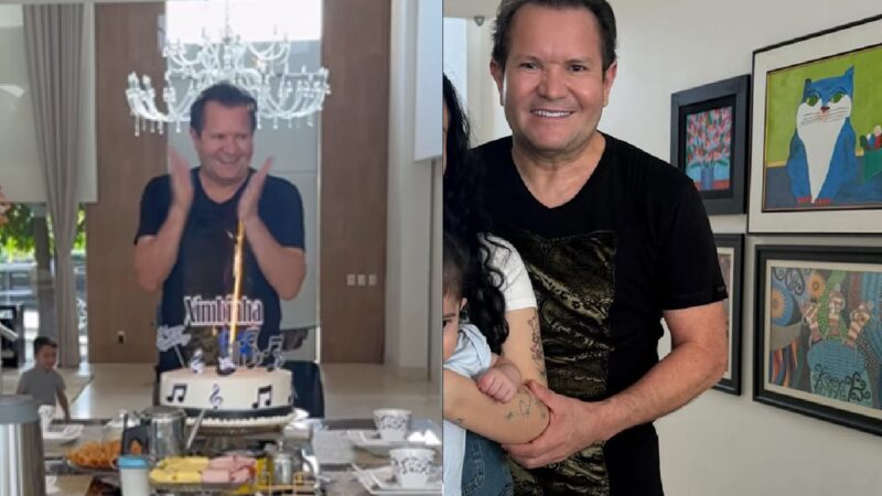 Ximbinha celebra aniversário com a família — Foto: Reprodução/Instagram