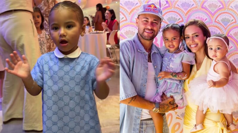 Neymar Jr e Bruna Biancardi com as filhas - Foto: Reprodução/Instagram @brunabiancardi