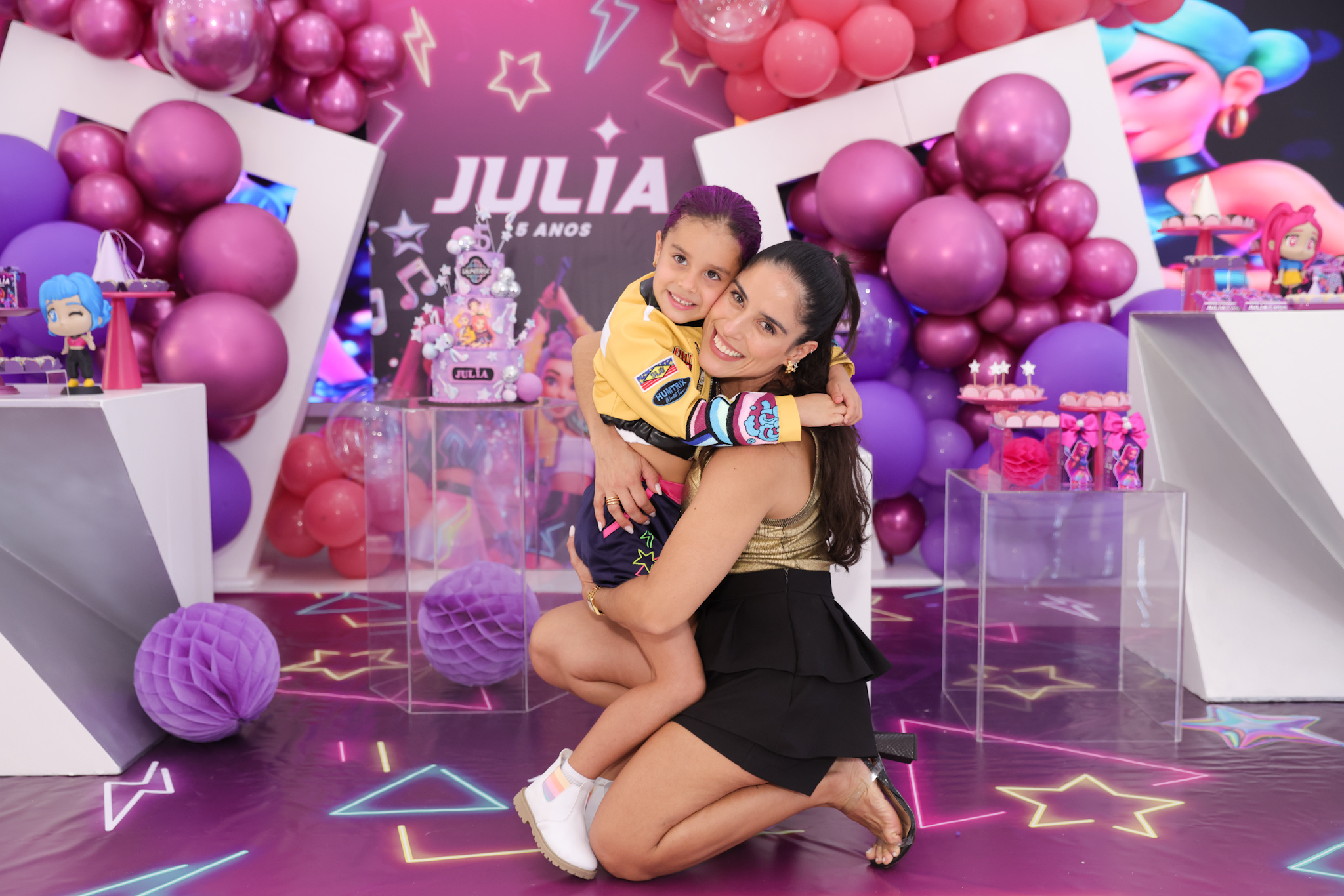 Camilla Camargo comemora aniversário de 5 anos da filha, Julia — Foto: Lucas Ramos / Brazil News