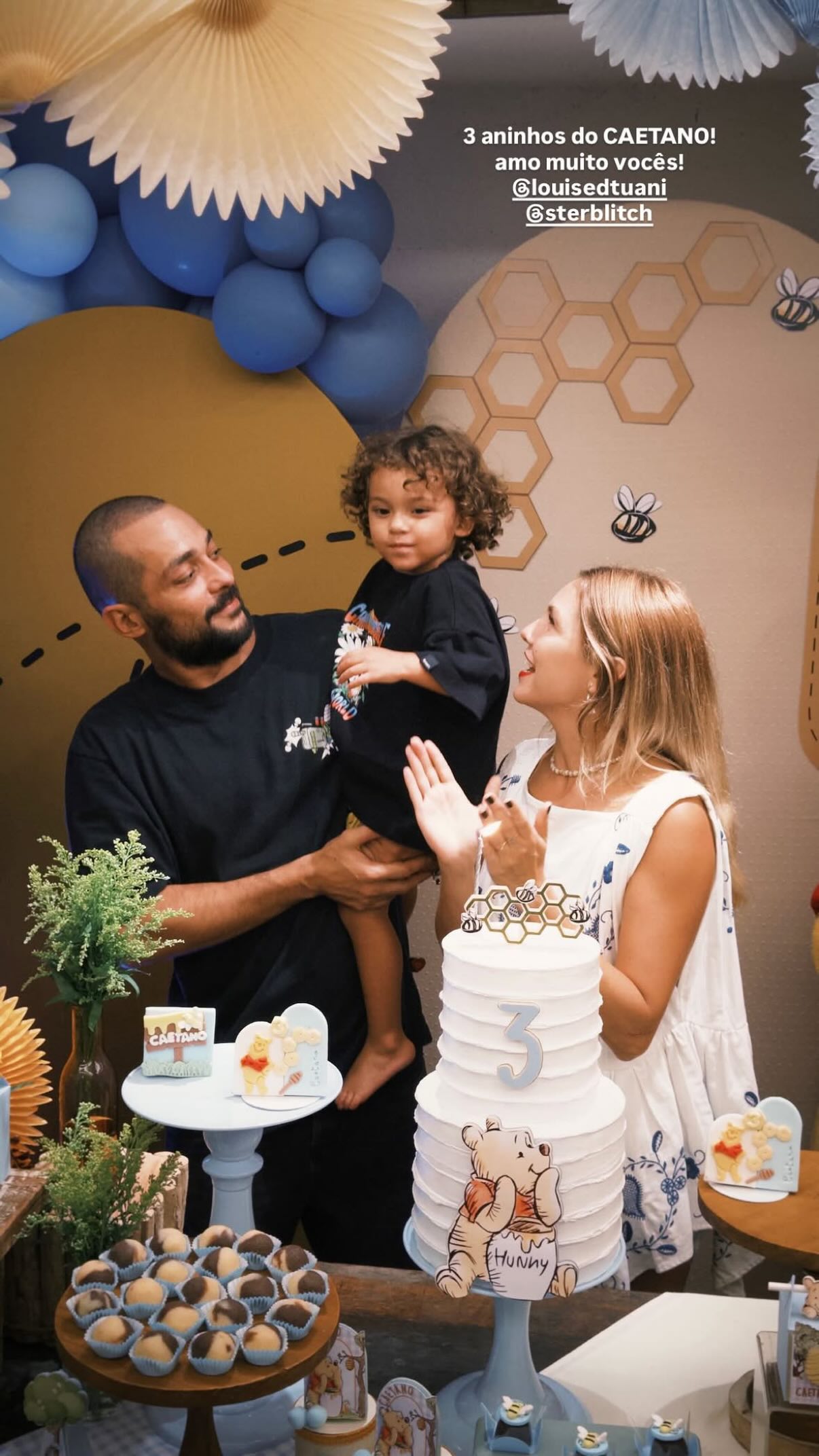 Eduardo Sterblitch e família  - Foto: Reprodução / Instagram