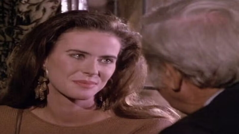 Annabel Schofield em cena da novela Dallas - Foto: Reprodução