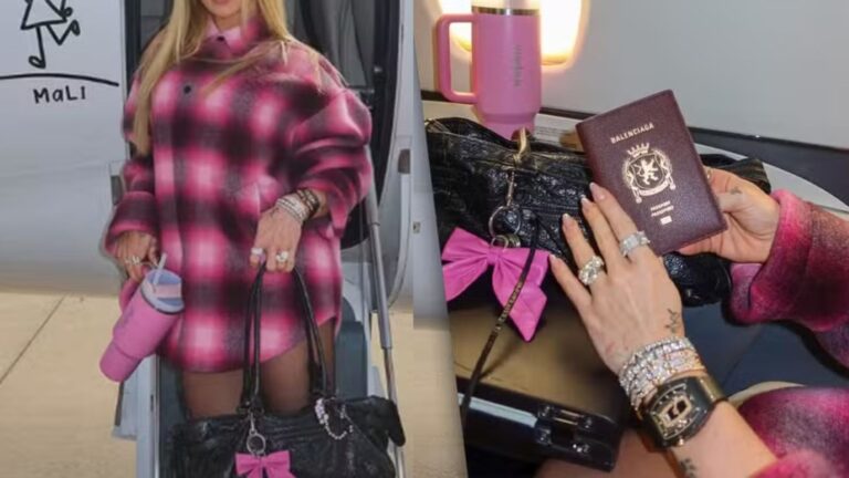 Aos 26 anos, influenciadora usa look de mais de R$ 1,7 milhão para desfile em Paris