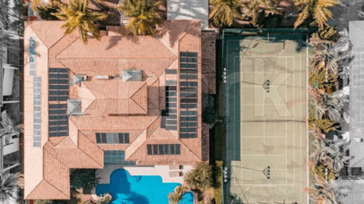 Mansão de Zezé com Zilu vista de cima - Foto: Divulgação