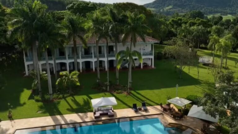 Aos 76 anos, apresentadora da Globo tem fazenda de R$ 25 milhões que já virou cenário de programa