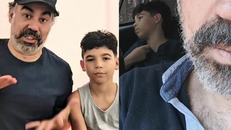 Humorista comove ao lamentar morte do filho de 9 anos: ‘Dia mais triste da minha vida’