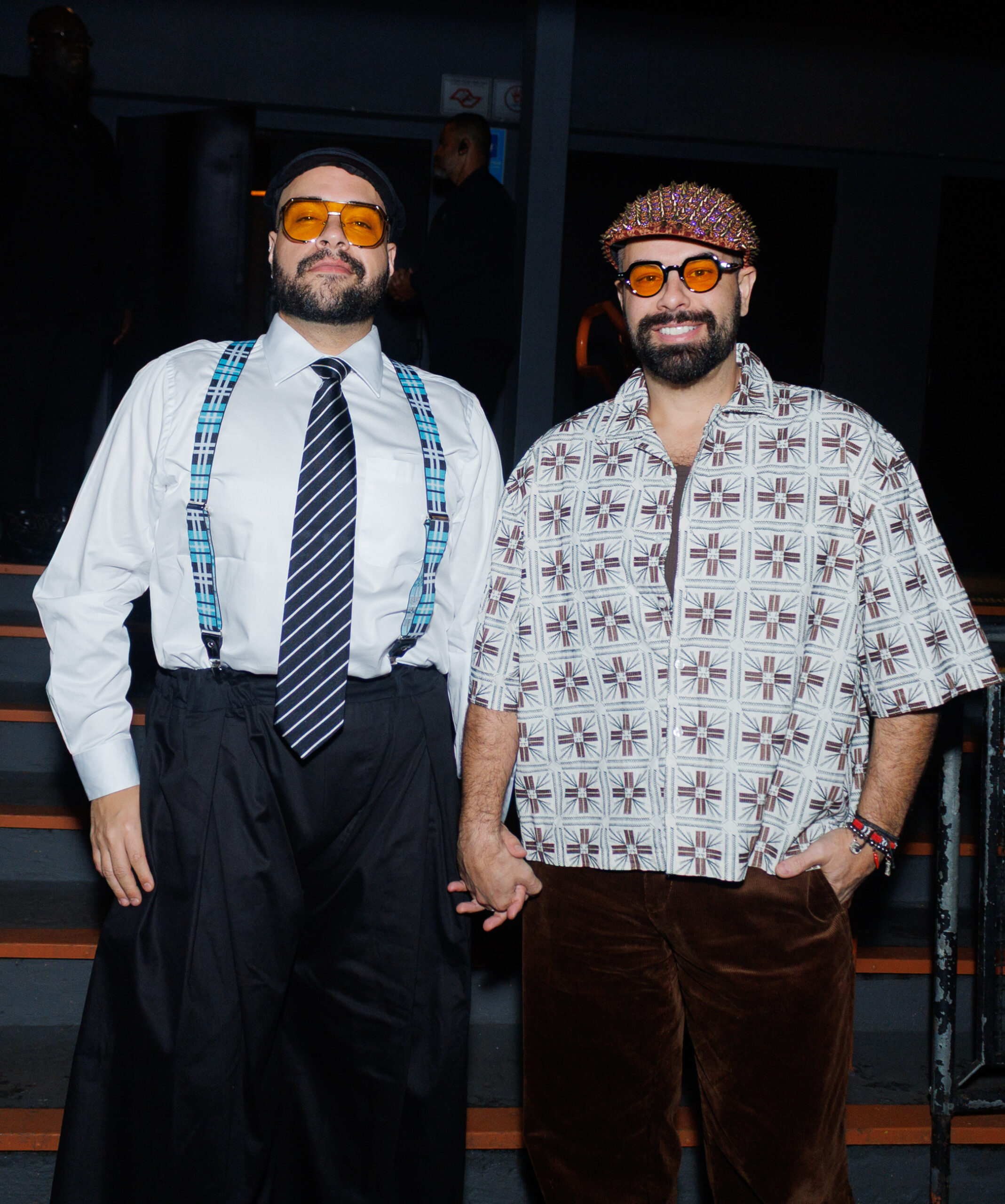 Thiago Abravanel e seu marido na festa de Thiaguinho em São Paulo (Foto Clayton Felizardo/Brazilnews)