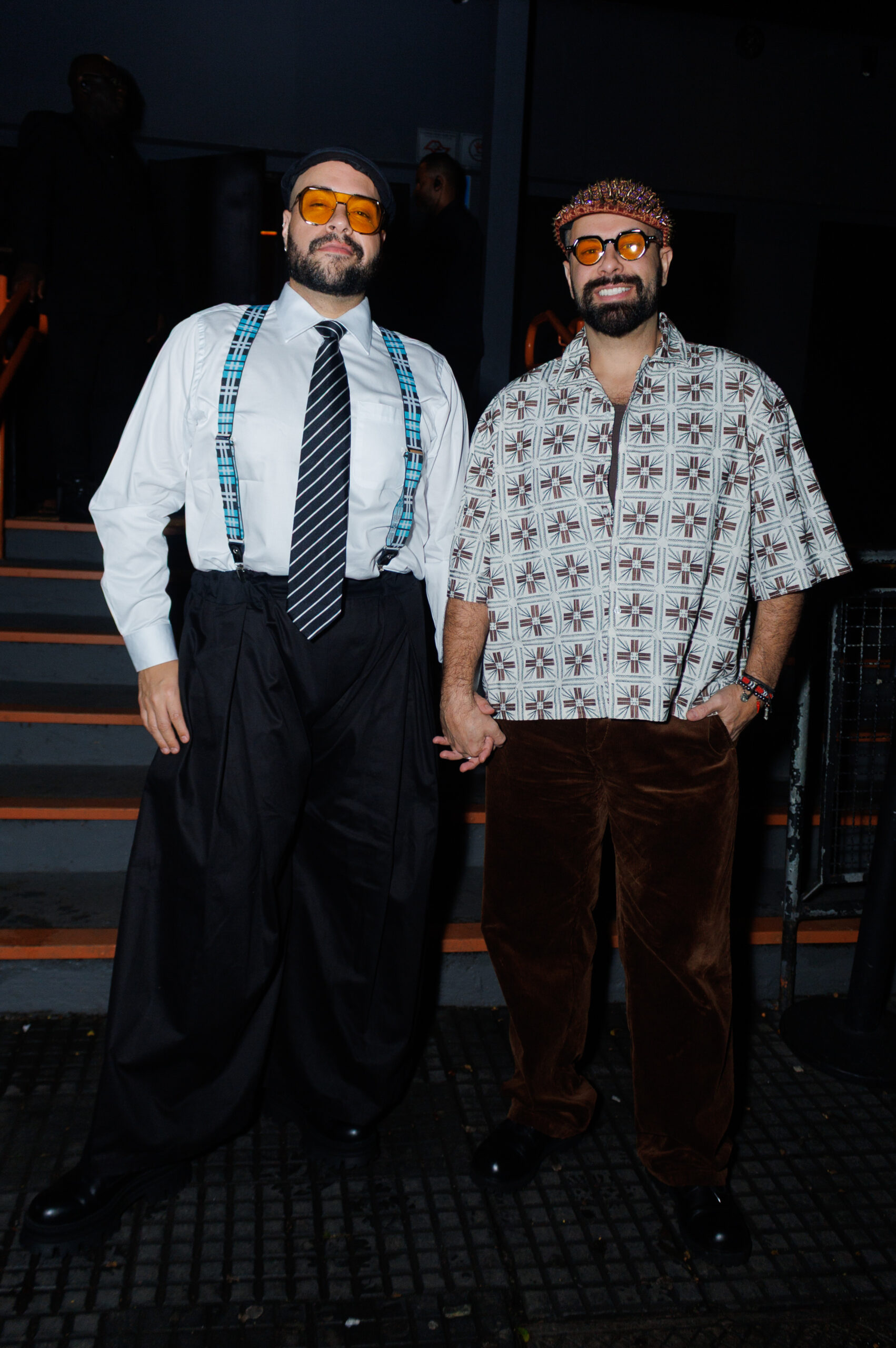 Thiago Abravanel e seu marido na festa de Thiaguinho em São Paulo (Foto Clayton Felizardo/Brazilnews)