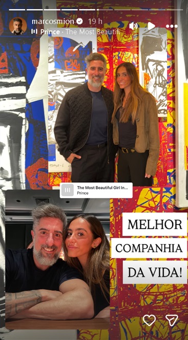 Marcos Mion e a filha – Foto: Reprodução / Instagram