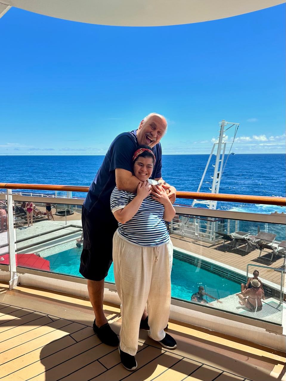 Marcio Canuto com a filha, Mariana - Foto: Reprodução / Instagram @marciocanuto