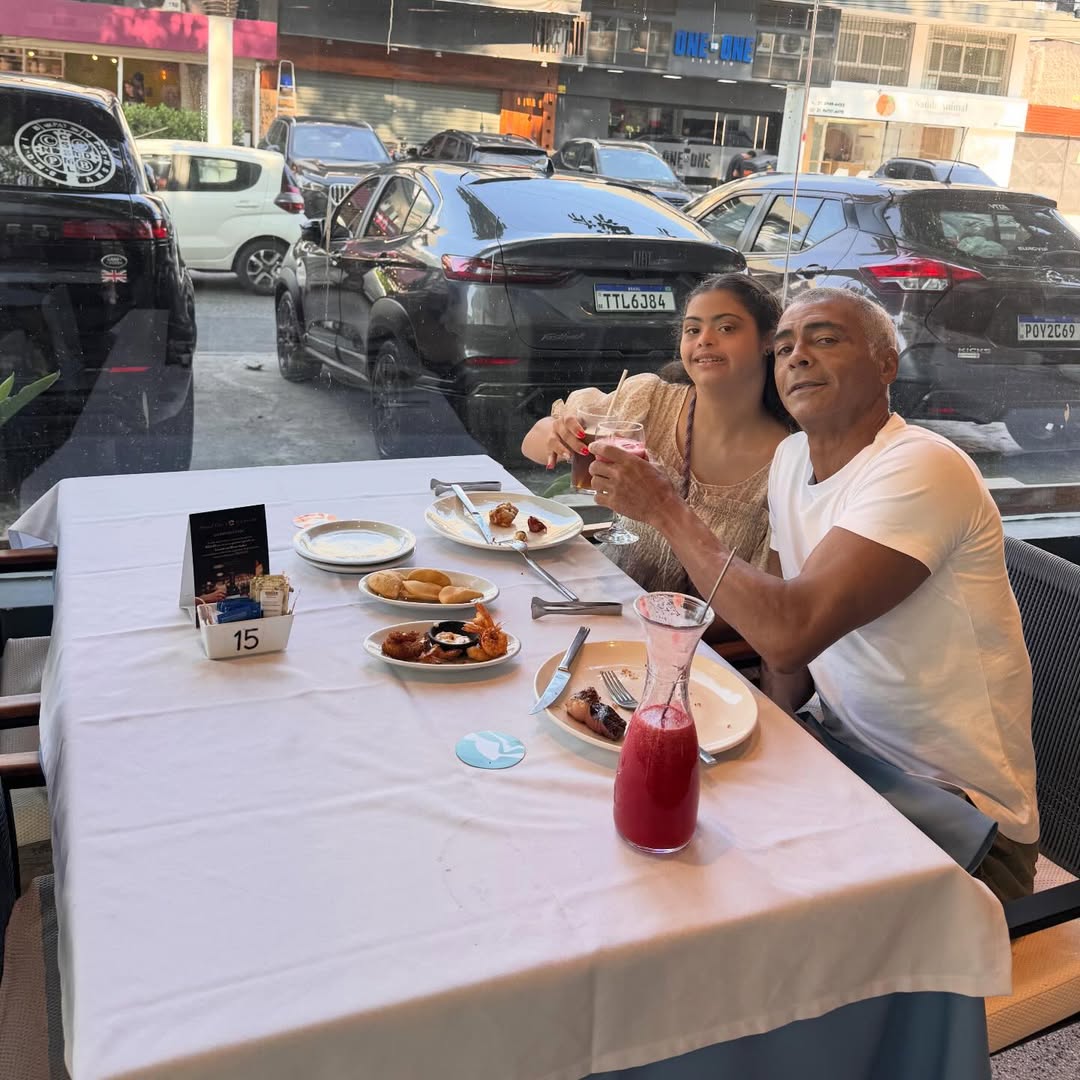 Romário celebra aniversário da filha - Foto: Reprodução / Instagram