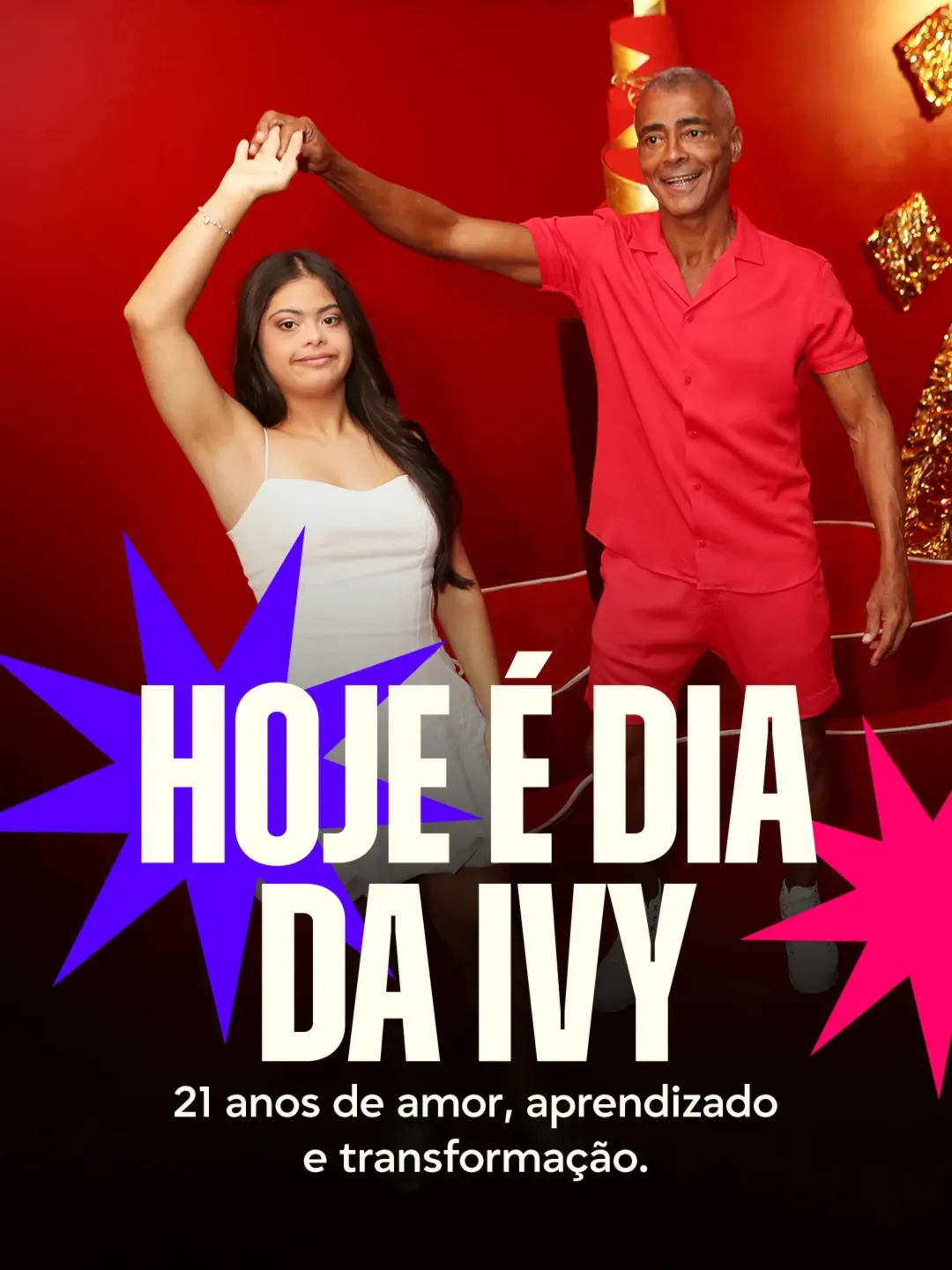 Romário celebra aniversário da filha - Foto: Reprodução / Instagram