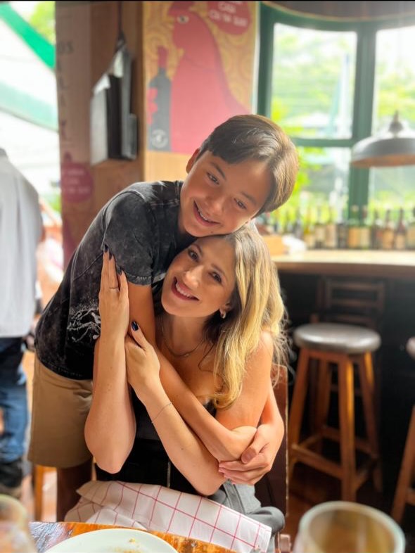 Dani Calabresa com o sobrinho - Foto: Instagram