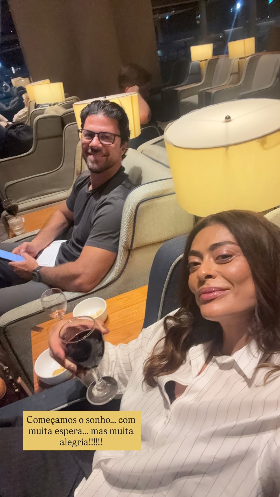  Juliana Paes com o marido — Foto: Reprodução do Instagram