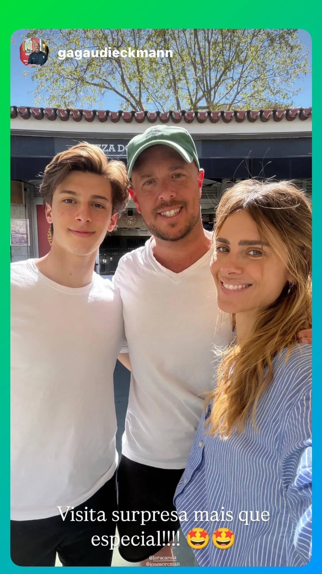 Carolina Dieckmmann com a família - Foto: Reprodução / Instagram