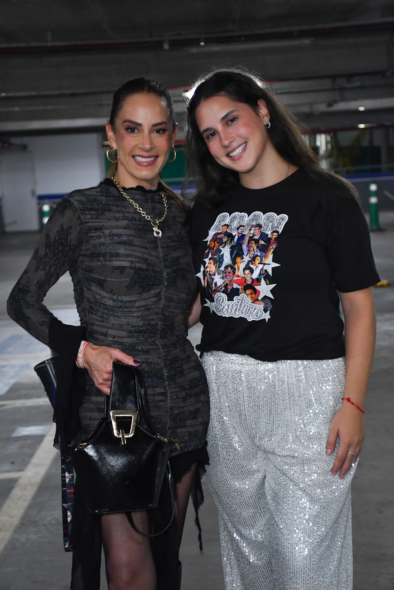 Silvia Abravanel com a filha Amanda Abravanel