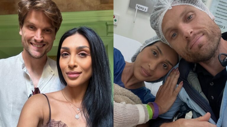 Ex-BBB Amanda Djehdian emociona ao falar do apoio do marido após nova perda gestacional