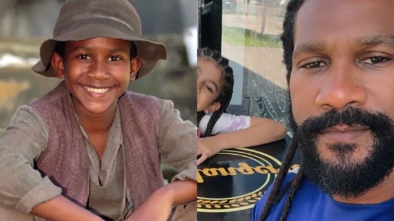 Parecidos? Ex-ator mirim de Terra Nostra encanta ao posar com a filha de 10 anos