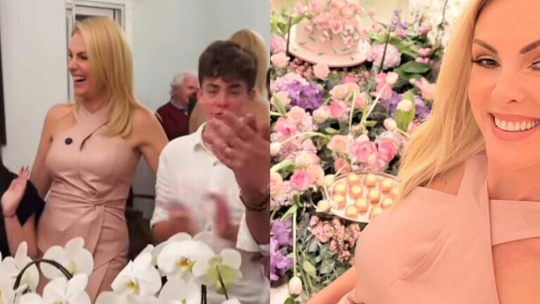 Aniversário de Ana Hickmann: veja a mesa e o bolo que emocionaram a apresentadora