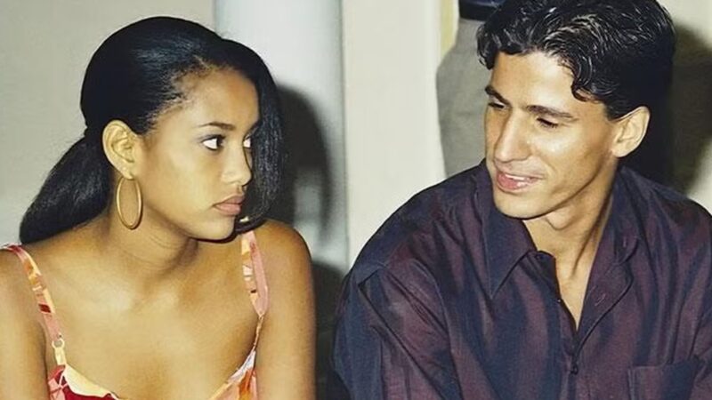 Taís Araujo e Leonardo Brício em Anjo Mau - Foto: Arley Alves / Globo
