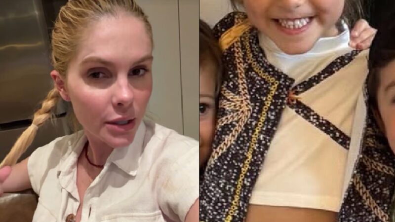 Bárbara Evans reúne os três filhos em foto inédita. Veja o quanto eles cresceram!