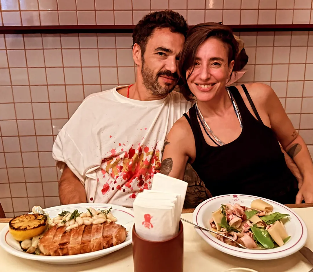 Caio Blat e a namorada, Fabiana Comparato - Foto: Reprodução / Instagram @caio_blat 