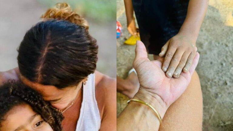Aos 3 anos, filho de Viviane Araújo rouba a cena em dia no parque com a mãe