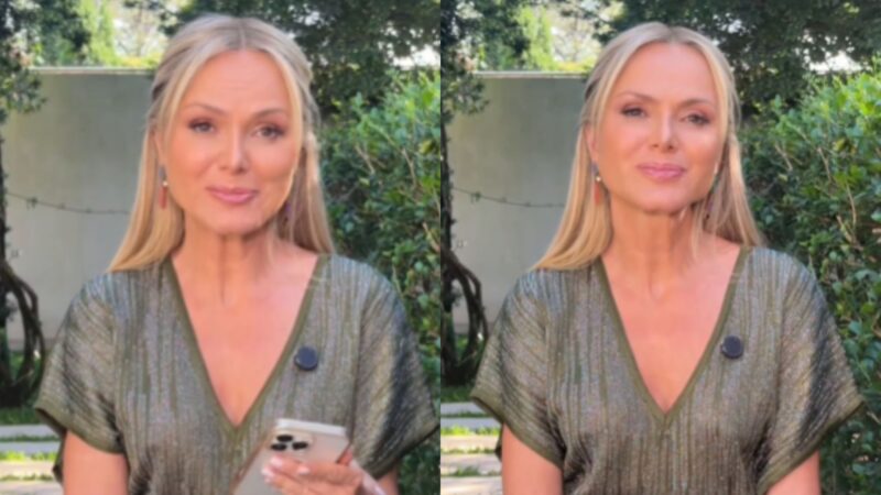Eliana expõe mensagem dura do filho e desabafa após ser chamada de “mãe chata”