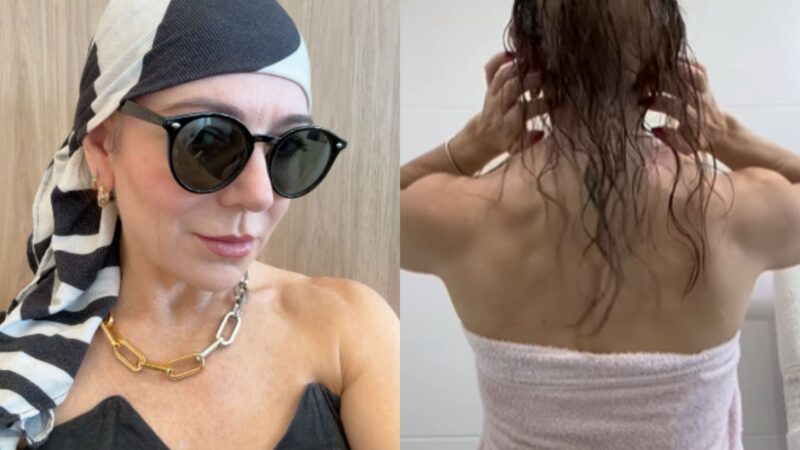 Aos 49 anos, mãe de Lucas Lucco mostra mudança chocante no visual após diagnóstico