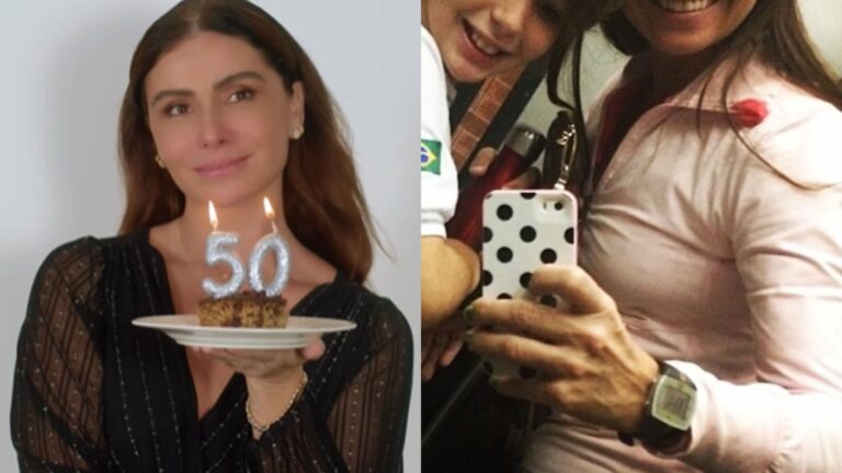 Aos 20 anos, filho de Murilo Benício e Giovanna Antonelli homenageia a mãe com foto rara da infância