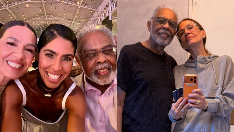 Bela Gil se declara para os pais em publicação carinhosa: “Minha mamãe e meu papai”