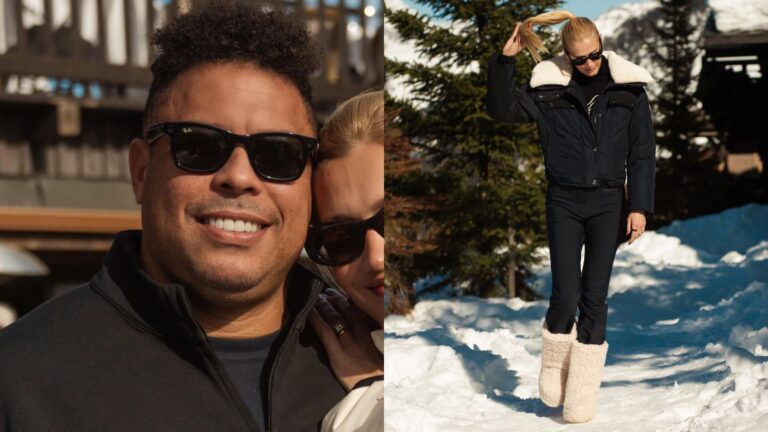Ronaldo se declara a Celina Locks em aniversário da modelo com foto rara: “Te amo”