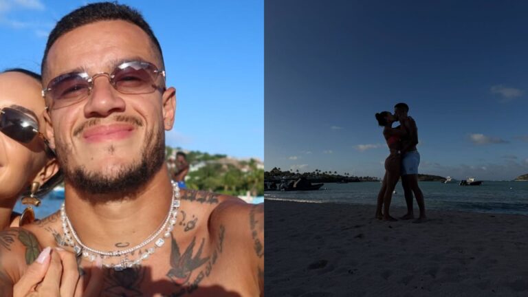 Philippe Coutinho aparece em fotos raras com Ainê durante viagem luxuosa após rumores de crise