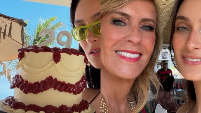 Aos 29 anos, neta de Helô Pinheiro celebra aniversário com vídeo e fotos ao lado da avó