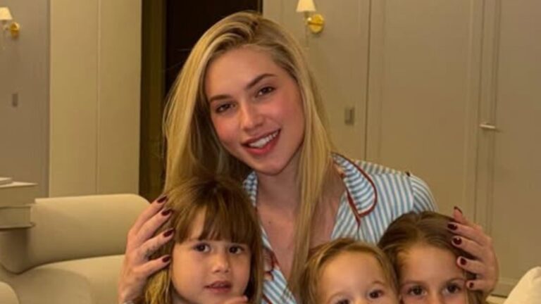 Filhos de Virginia Fonseca roubam a cena com pijamas combinando; fotos