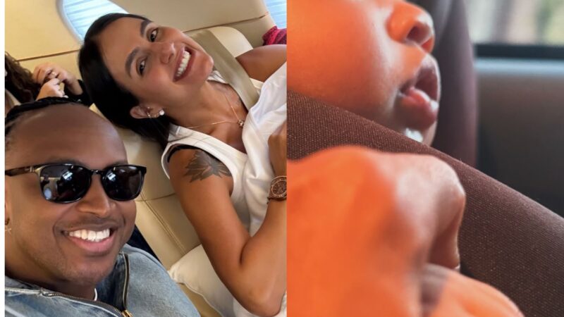 Aos 5 meses, filho de Carol Peixinho e Thiaguinho rouba a cena em novo registro após consulta