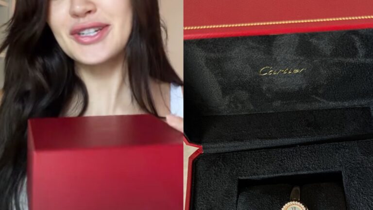 Aos 27 anos, influenciadora casada com bilionário ganha presente avaliado em mais de R$ 210 mil