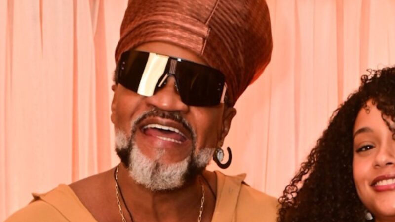 Carlinhos Brown e a filha, Cecília Buarque - Foto: Leo Franco / AgNews