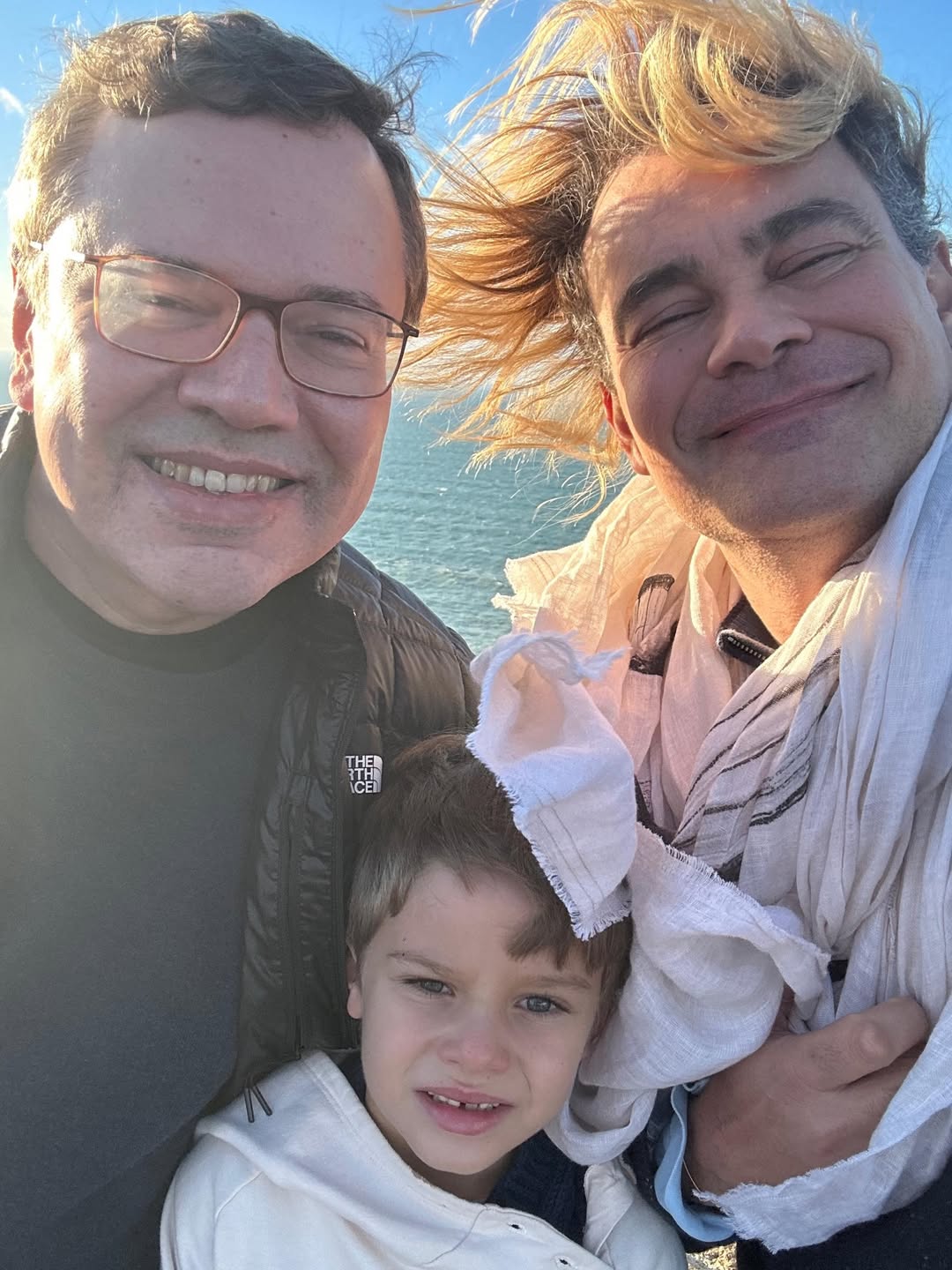 Carmo Dalla Vecchia e João Emanuel Carneiro são pais de Pedro - Foto: Reprodução / Instagram @carmodallavecchia